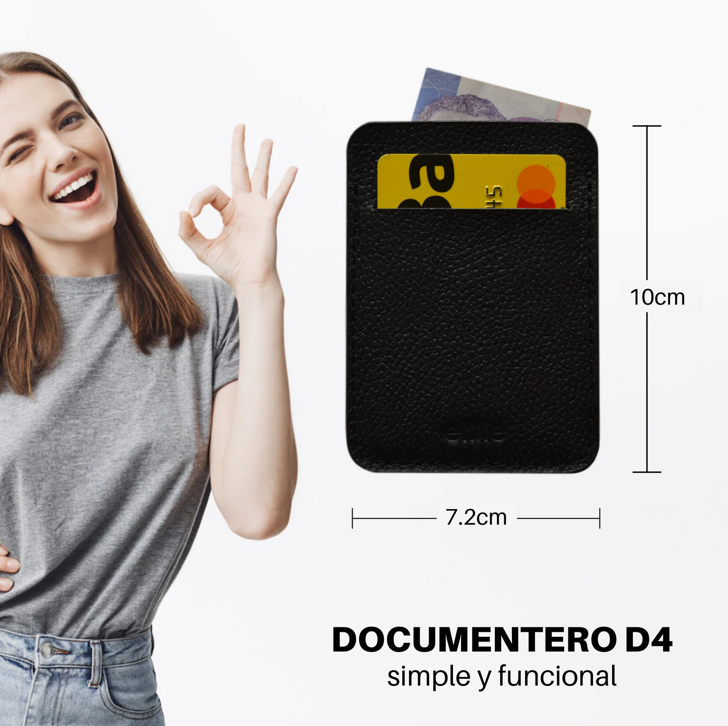 Documentero en cuero | ENNE Taller de Cuero